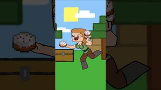 This is how cakes are really made🤢🤮🎂 minecraftcartoon subscribers 2danimation loop fun [upl. by Gilliette401]