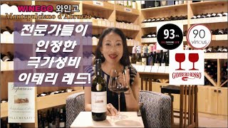 Winego 와인고 제임스 서클링 93점의 이태리 데일리 Montepulciano dAbruzzo 몬테풀치아노 다부르조 데일리와인 이태리와인 [upl. by Trovillion]