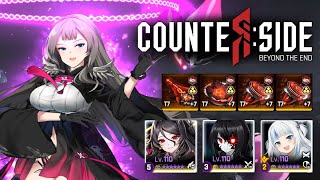 Using Replacer Queen to Challenger  Flame Relic Gear Against AYuna Meta「CounterSide Global PvP」 [upl. by Nilyak119]