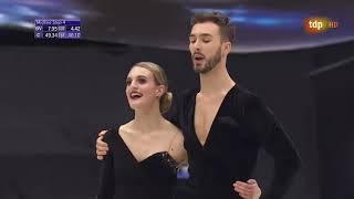 Papadakis amp Cizeron FRA Danza obligatoria WC Saitama 2019 [upl. by Sylera]