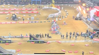 450 main event 1 Supercross Paris 2024 [upl. by Preiser510]