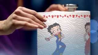 Papia Reklamı  Betty Boop Desenli Dekor Havlu [upl. by Ivad279]