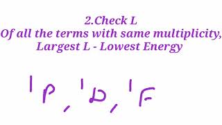 How to find out ground state or lowest energy state from given configuration l Hunds Rule [upl. by Lelia]