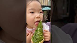 How will toddler react to trying matcha for the first time [upl. by Amol611]