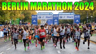 BERLIN MARATHON FULL RACE 2024  MARATONA DE BERLIM  FULL HD [upl. by Ahsoyem]