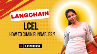 How to chain runnables in LCEL  Langchain Part2 [upl. by Yroffej]