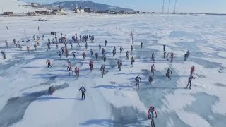 Keep your cool A Russian endurance race on ice [upl. by Ferri]