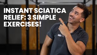 🌟 3 Simple Exercises to Instantly Relieve Sciatica Pain 🧘‍♂️🚀 [upl. by Issi]