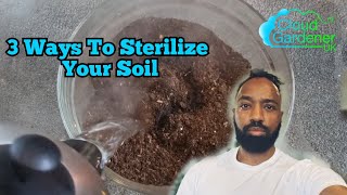 3 Ways To Sterilize Your Soil [upl. by Zingg]