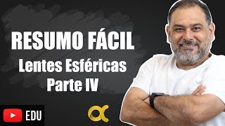 RESUMO FÁCIL  LENTES ESFÉRICAS PARTE IV [upl. by Namyac510]