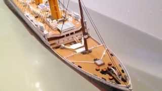 RMS Titanic Revell 1400 SINKING [upl. by Akkire534]