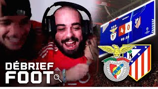 HISTORIQUE  Débrief Benfica  Atletico Madrid [upl. by Lahcym721]