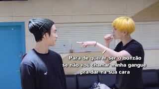 GOT7 A Treta do Mark e do Jinyoung e o Mic Invisível do JaeJae [upl. by Oilut719]