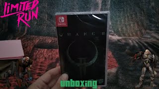 Limited Run Games  Quake II Remastered Unboxing  Nintendo Switch [upl. by Eon]