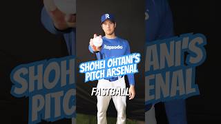 Shohei Ohtani walks through his pitch arsenal Stay for a tip on how to throw his nasty splitter 🤣 [upl. by Sura]