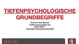 PSYCHOTHERAPIE AUSBILDUNG  Tiefenpsychologische Grundbegriffe [upl. by Joceline503]