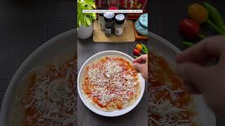 Thin Crust Chapati Pizza 🍕  Roti Pizza  Edible Creations [upl. by Klehm]