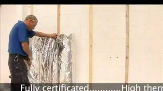 How to Insulate Walls with Superquilt to save on Space Insulation fitting time and cost [upl. by Ahseniuq221]