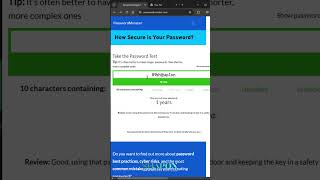 Check if you are using a weak password [upl. by Lorelie]