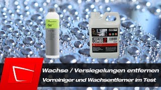 Wachse u Wachsreste entfernen  ValetPro Combo 2 vs Koch Chemie Greenstar [upl. by Direj810]