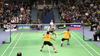 BADMINTON 2016  DEUTSCHE MEISTERSCHAFT BIELEFELD 2016  HERRENDOPPEL [upl. by Georgette549]