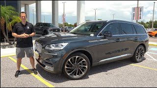 Is the Lincoln Aviator a BETTER 3row midsize luxury SUV than a 2024 Audi Q7 [upl. by Bartko]