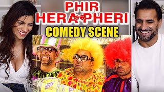 PHIR HERA PHERI COMEDY SCENE REACTION  Akshay Kumar  Paresh Rawal  Sunil Shetty  Rajpal Yadav [upl. by Lenoyl]