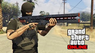 How to buy The Railgun in GTA Online  How to unlock The Railgun in GTA 5 Online [upl. by Samohtnhoj]