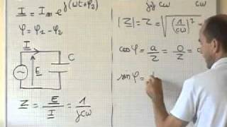 électrocinétique  régime sinusoïdale  argument et module dun condensateur [upl. by Adnalu]