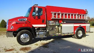 MINERAL POINT FIRE DEPARTMENT  ALEXIS 2000GALLON TANKER 2516  MINERAL POINT WISCONSIN [upl. by Aernda]