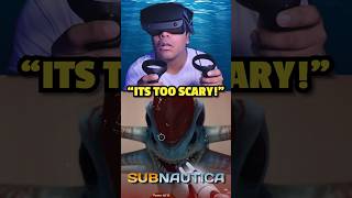 SUBNAUTICA IN VIRTUAL REALITY 😮 subnautica reaperleviathan shorts virtualreality twitch [upl. by Hartnett]