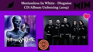 Motionless In White  Disguise CDAlbum Unboxing 2019 [upl. by Leavitt]