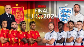 ESPAÑA  INGLATERRA EN DIRECTO I Final de la Euro 2024 última hora en vivo [upl. by Pare]