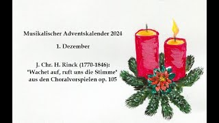 Musikalischer Adventskalender 2024  Türchen 1 [upl. by Lash662]