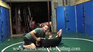 Jon Strickland  Gotch Toe Hold American Hook Wrestling catchwrestling grappling wrestling [upl. by Eyt]