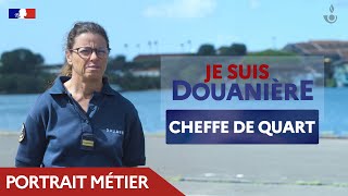 JeSuisDouanier  Gaëlle cheffe de quart et référente plongeur [upl. by Sivra]