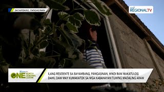 One North Central Luzon Ilang residente hindi raw makatulog dahil daw sa pagkatok sa mga kabahayan [upl. by Eelra]