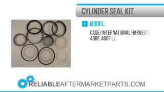 1561 1543268C1 Case Backhoe Loader Bucket Cylinder Seal Kit 480F 480F LL [upl. by Vanhomrigh]