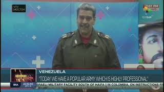 Venezuela “Today we have a popular army which is highly professional” [upl. by Georgia]