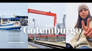 SUECIA 🌁 Vamos a Gotemburgo Eriksberg la zona más cara cafecito el río y los ferries [upl. by Nosneh584]