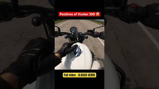 Reasons to buy Hunter in 2024  Positives of Hunter 350  royalenfield hunter350 shorts [upl. by Anaele]