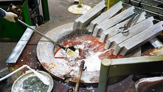 Revealing the Process of Melting Clay Rock and Glass in a Furnace to Create Bowls [upl. by Yole]