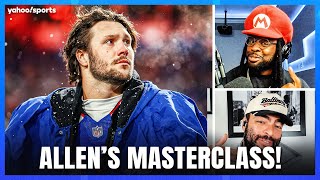 Josh Allen’s 6 TDs RamsBills Game of the Year amp Chiefs Dynasty Debate  McCoy amp Van Noy [upl. by Glynda]