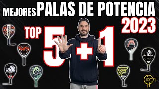 TOP Mejores PALAS DE POTENCIA 2023Nox Adidas Head Babolat padel [upl. by Ettenowtna365]