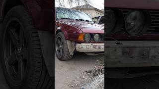 BMW E34 525i cars drive передний бампер фары Хэлла Блэк shorts [upl. by Nanji]