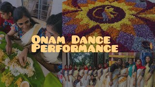 Onam dance performanceGov college malappuram  Nandhana sethu [upl. by Lednyc132]