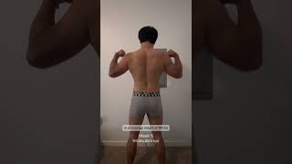 MINICUT WEEK 5‼️ jfit bodybuilding fitness weightloss physique physiquecheck [upl. by Adamson]