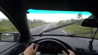 BMW E39 530D Driving At Rainy Day POVCruising No2 [upl. by Sandye]