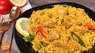 Tasty Chicken Couscous Recipe  Healthy Lunch Recipes  How To Cook Chicken Couscous  Easy Couscous [upl. by Seftton]