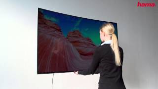 Fullmotion curved TV wall bracket [upl. by Azila883]